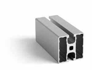 124546 - 45x45, 2 opposite grooves / 8mm Groove / Groove / Aluminium profiles / Products / Alutec | Profili in alluminio, sistemi di trasporto e automazione industriale - Alutec Group 124546 - 45x45, 2 opposite grooves / 8mm Groove / Groove / Aluminium profiles / Products / Alutec | Profili in alluminio, sistemi di trasporto e automazione industriale - Alutec Group