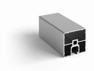 104501 - 45x45, 3 sides closed / 8mm Groove / Groove / Aluminium profiles / Products / Alutec | Profili in alluminio, sistemi di trasporto e automazione industriale - Alutec Group 104501 - 45x45, 3 sides closed / 8mm Groove / Groove / Aluminium profiles / Products / Alutec | Profili in alluminio, sistemi di trasporto e automazione industriale - Alutec Group