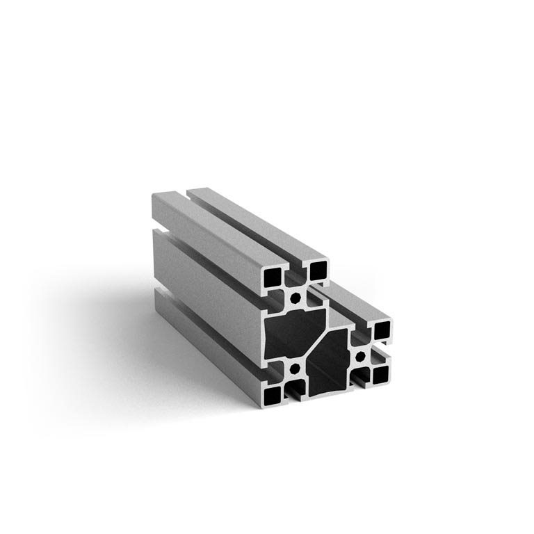 109045 - 45x90x90 angle / 8mm Groove / Groove / Aluminium profiles / Products / Alutec | Profili in alluminio, sistemi di trasporto e automazione industriale - Alutec Group 109045 - 45x90x90 angle / 8mm Groove / Groove / Aluminium profiles / Products / Alutec | Profili in alluminio, sistemi di trasporto e automazione industriale - Alutec Group