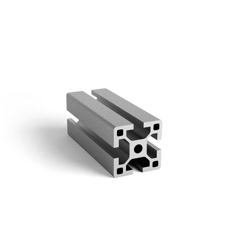 104040 - 40x40 / Cava 8 Serie 40 / Cava / Profili in Alluminio / Prodotti / Alutec | Profili in alluminio, sistemi di trasporto e automazione industriale - Alutec Group 104040 - 40x40 / Cava 8 Serie 40 / Cava / Profili in Alluminio / Prodotti / Alutec | Profili in alluminio, sistemi di trasporto e automazione industriale - Alutec Group