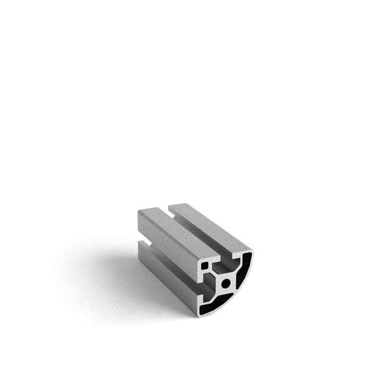 154020 - 40X40 Arrotondato / Cava 8 Serie 40 / Cava / Profili in Alluminio / Prodotti / Alutec | Profili in alluminio, sistemi di trasporto e automazione industriale - Alutec Group 154020 - 40X40 Arrotondato / Cava 8 Serie 40 / Cava / Profili in Alluminio / Prodotti / Alutec | Profili in alluminio, sistemi di trasporto e automazione industriale - Alutec Group