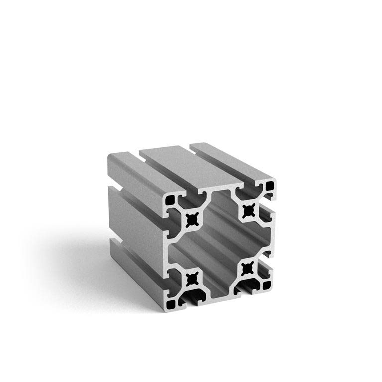 108080L - 80x80 Light / Groove 8 series 40 / Groove / Aluminium profiles / Products / Alutec | Profili in alluminio, sistemi di trasporto e automazione industriale - Alutec Group 108080L - 80x80 Light / Groove 8 series 40 / Groove / Aluminium profiles / Products / Alutec | Profili in alluminio, sistemi di trasporto e automazione industriale - Alutec Group