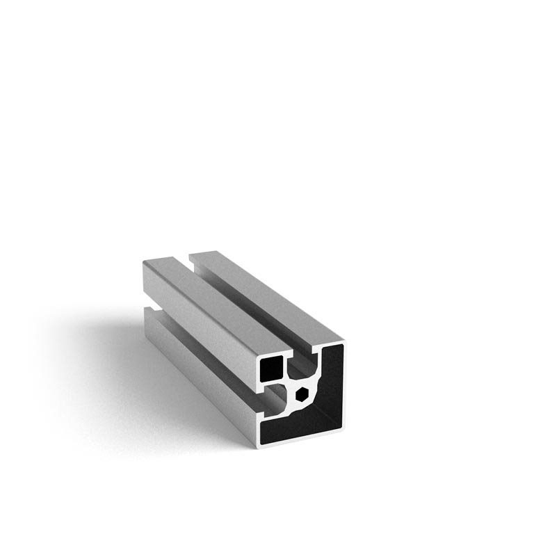 103002 - 30x30 2 cave / Cava 6 Serie 30 / Cava / Profili in Alluminio / Prodotti / Alutec | Profili in alluminio, sistemi di trasporto e automazione industriale - Alutec Group 103002 - 30x30 2 cave / Cava 6 Serie 30 / Cava / Profili in Alluminio / Prodotti / Alutec | Profili in alluminio, sistemi di trasporto e automazione industriale - Alutec Group