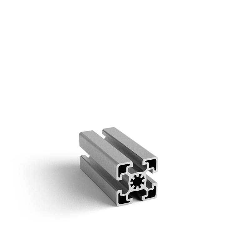 174545 - 45x45 / Cava 10 Serie 45 / Cava / Profili in Alluminio / Prodotti / Alutec | Profili in alluminio, sistemi di trasporto e automazione industriale - Alutec Group 174545 - 45x45 / Cava 10 Serie 45 / Cava / Profili in Alluminio / Prodotti / Alutec | Profili in alluminio, sistemi di trasporto e automazione industriale - Alutec Group