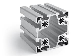 179090M - 90x90 Medium / Groove 10 series 45 / Groove / Aluminium profiles / Products / Alutec | Profili in alluminio, sistemi di trasporto e automazione industriale - Alutec Group 179090M - 90x90 Medium / Groove 10 series 45 / Groove / Aluminium profiles / Products / Alutec | Profili in alluminio, sistemi di trasporto e automazione industriale - Alutec Group