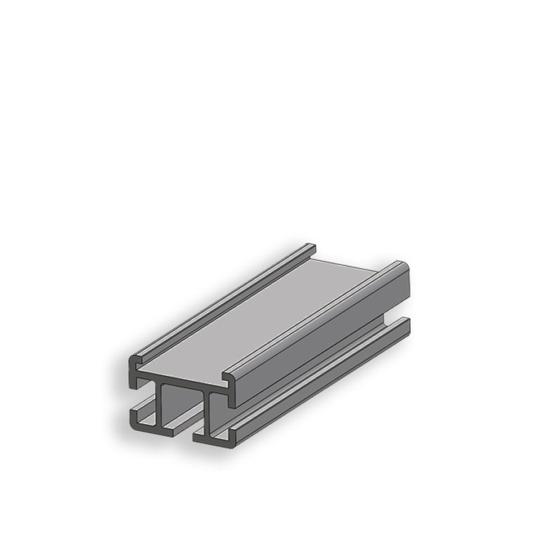 102335 - Hollow belt guide profile 6 mm / Profiles for conveyor lines / Aluminium profiles / Products / Alutec | Profili in alluminio, sistemi di trasporto e automazione industriale - Alutec Group 102335 - Hollow belt guide profile 6 mm / Profiles for conveyor lines / Aluminium profiles / Products / Alutec | Profili in alluminio, sistemi di trasporto e automazione industriale - Alutec Group