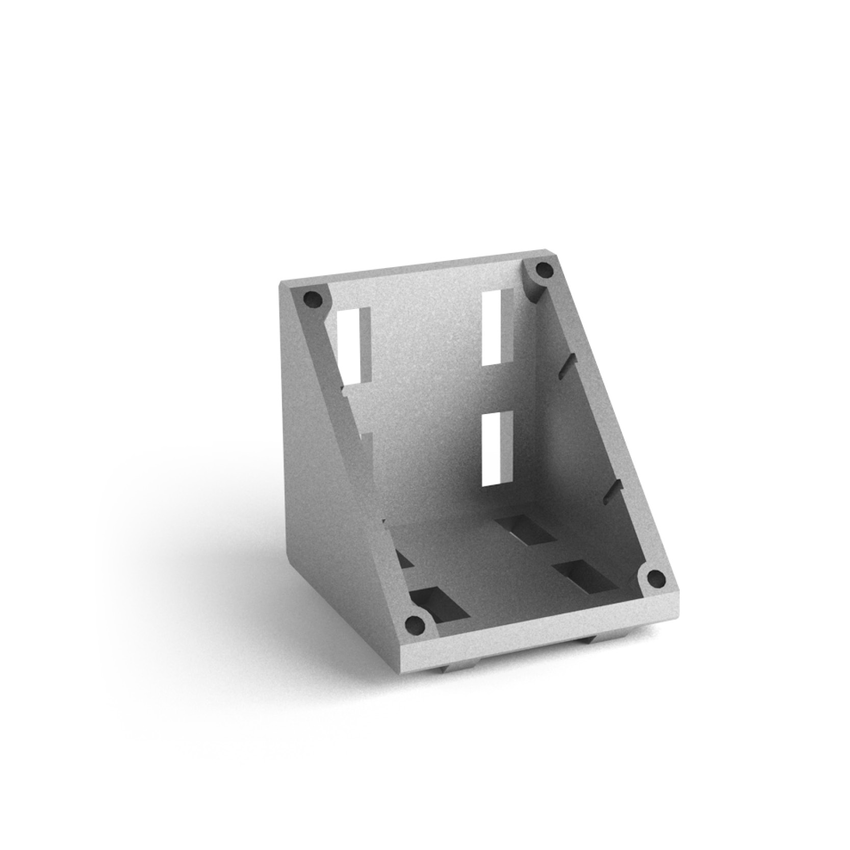 308080 - Befestigungswinkel 80x80 / Verbindungen: Winkel, Plättchen, Verbindungsstücke / Befestigungszubehör / Produkte / Alutec | Profili in alluminio, sistemi di trasporto e automazione industriale - Alutec Group 308080 - Befestigungswinkel 80x80 / Verbindungen: Winkel, Plättchen, Verbindungsstücke / Befestigungszubehör / Produkte / Alutec | Profili in alluminio, sistemi di trasporto e automazione industriale - Alutec Group