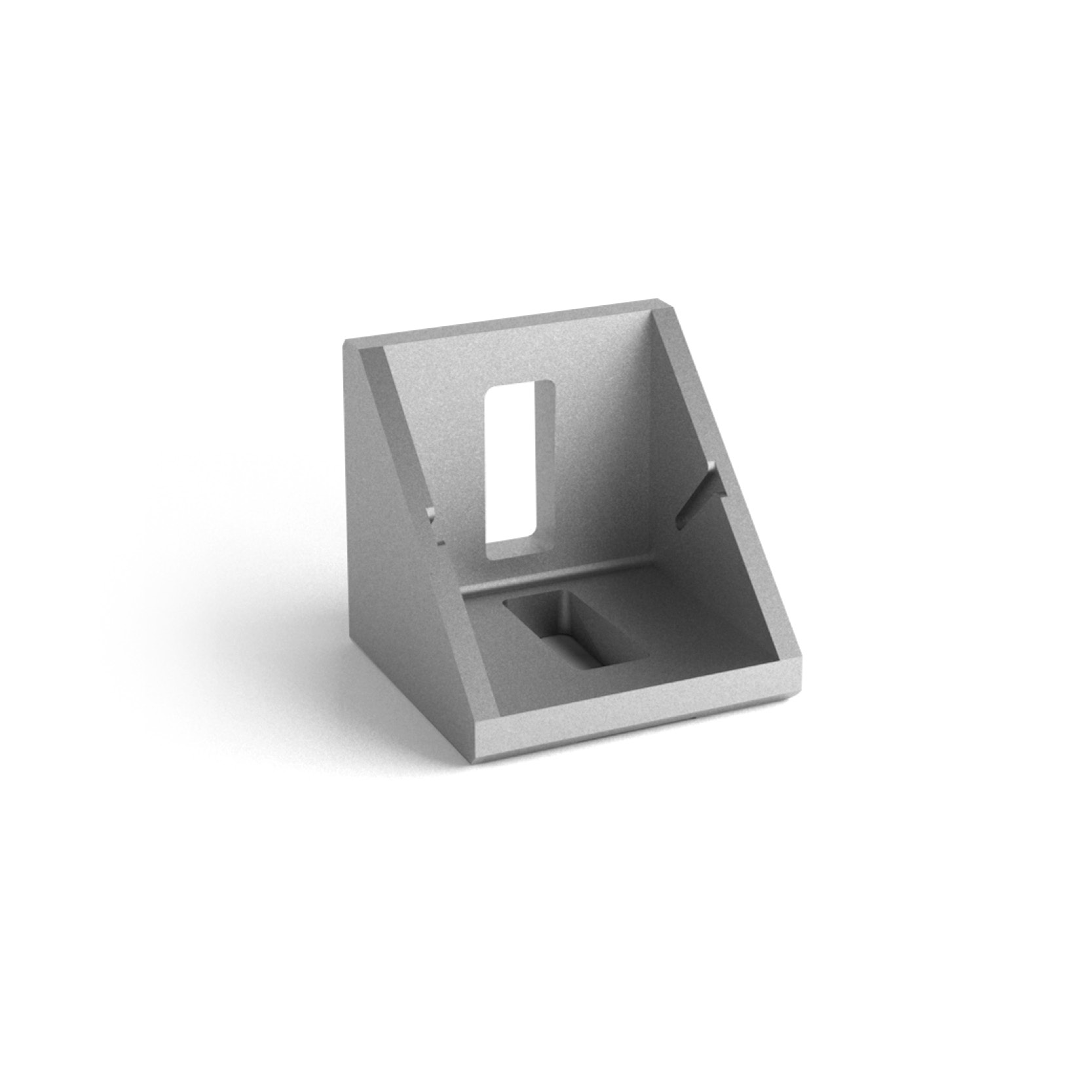 304040 - Befestigungswinkel 40x40 / Verbindungen: Winkel, Plättchen, Verbindungsstücke / Befestigungszubehör / Produkte / Alutec | Profili in alluminio, sistemi di trasporto e automazione industriale - Alutec Group 304040 - Befestigungswinkel 40x40 / Verbindungen: Winkel, Plättchen, Verbindungsstücke / Befestigungszubehör / Produkte / Alutec | Profili in alluminio, sistemi di trasporto e automazione industriale - Alutec Group