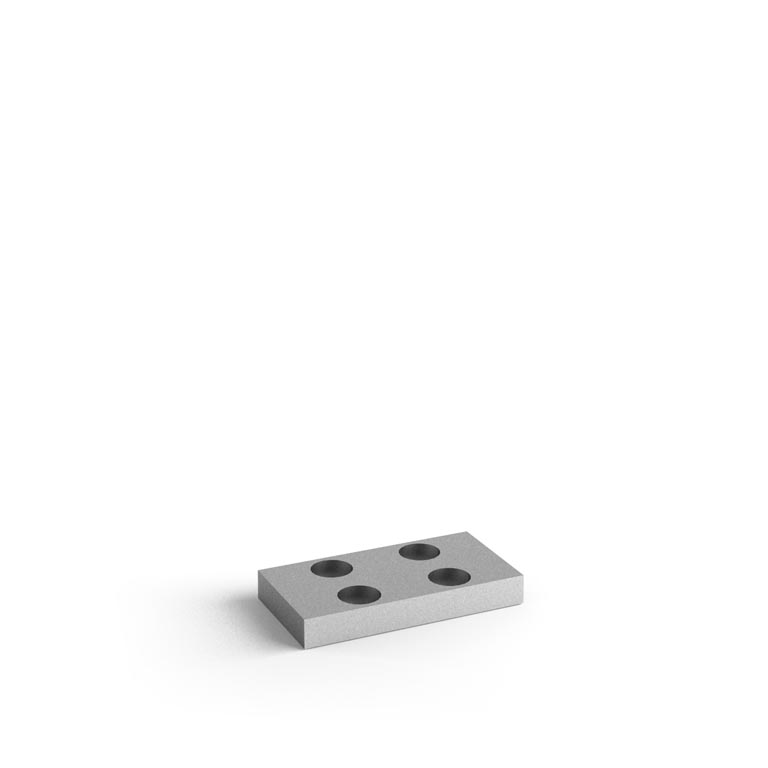 300032 - Connection and fastening plate 32x32 + 45x45 / Connections: angle brackets, fastening plates, butt joints / Fastening accessories / Products / Alutec | Profili in alluminio, sistemi di trasporto e automazione industriale - Alutec Group 300032 - Connection and fastening plate 32x32 + 45x45 / Connections: angle brackets, fastening plates, butt joints / Fastening accessories / Products / Alutec | Profili in alluminio, sistemi di trasporto e automazione industriale - Alutec Group