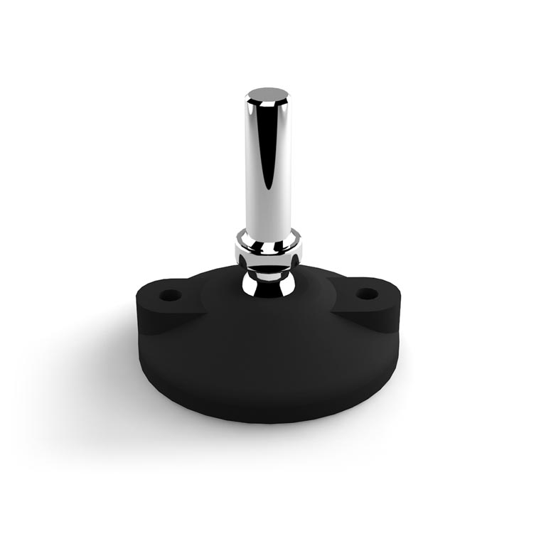 419916L - Anti-vibration fixable articulated feet Ø100 mm / Fixable anti-vibration articulated feet / Support accessories / Products / Alutec | Profili in alluminio, sistemi di trasporto e automazione industriale - Alutec Group 419916L - Anti-vibration fixable articulated feet Ø100 mm / Fixable anti-vibration articulated feet / Support accessories / Products / Alutec | Profili in alluminio, sistemi di trasporto e automazione industriale - Alutec Group