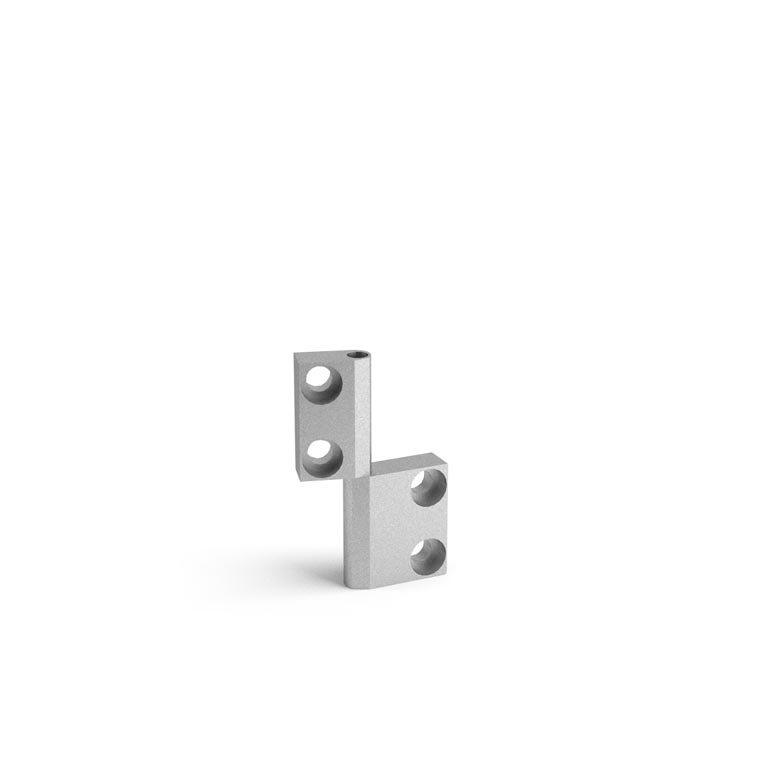611845-8 - Aluminium hinge profiles 18,5x32 and 45x45, M8x20 screws / Completion accessories / Accessories for structures and protections / Products / Alutec | Profili in alluminio, sistemi di trasporto e automazione industriale - Alutec Group 611845-8 - Aluminium hinge profiles 18,5x32 and 45x45, M8x20 screws / Completion accessories / Accessories for structures and protections / Products / Alutec | Profili in alluminio, sistemi di trasporto e automazione industriale - Alutec Group