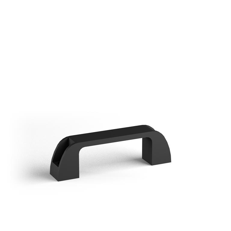 620134 - Handle 139 mm / Completion accessories / Accessories for structures and protections / Products / Alutec | Profili in alluminio, sistemi di trasporto e automazione industriale - Alutec Group 620134 - Handle 139 mm / Completion accessories / Accessories for structures and protections / Products / Alutec | Profili in alluminio, sistemi di trasporto e automazione industriale - Alutec Group