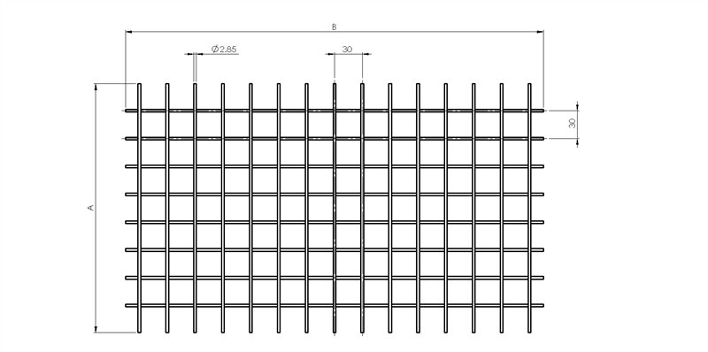 730301G - Rete antinfortunistica 30x30 filo Ø3 mm / Pannelli di tamponamento / Accessori per strutture e protezioni / Prodotti / Alutec | Profili in alluminio, sistemi di trasporto e automazione industriale - Alutec Group 730301G - Rete antinfortunistica 30x30 filo Ø3 mm / Pannelli di tamponamento / Accessori per strutture e protezioni / Prodotti / Alutec | Profili in alluminio, sistemi di trasporto e automazione industriale - Alutec Group