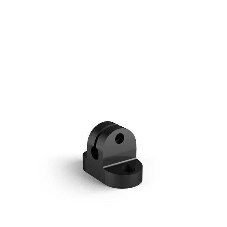 720011 - Morsetto Ø10 mm / Morsetti e supporti per fotocellule / Supporti e guide / Prodotti / Alutec | Profili in alluminio, sistemi di trasporto e automazione industriale - Alutec Group 720011 - Morsetto Ø10 mm / Morsetti e supporti per fotocellule / Supporti e guide / Prodotti / Alutec | Profili in alluminio, sistemi di trasporto e automazione industriale - Alutec Group