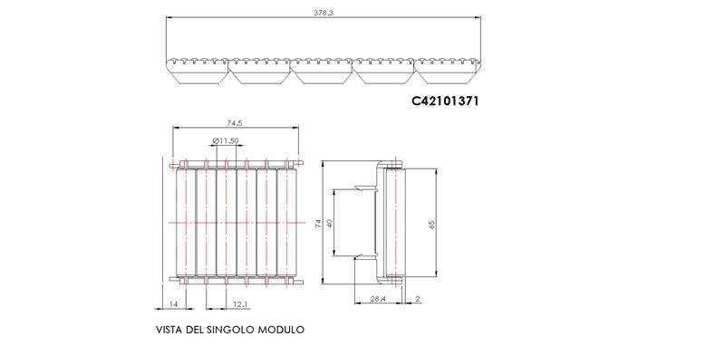C42101371 - Rollenseitenführung / Halteführungen / Halterungen und Führungen / Produkte / Alutec | Profili in alluminio, sistemi di trasporto e automazione industriale - Alutec Group C42101371 - Rollenseitenführung / Halteführungen / Halterungen und Führungen / Produkte / Alutec | Profili in alluminio, sistemi di trasporto e automazione industriale - Alutec Group