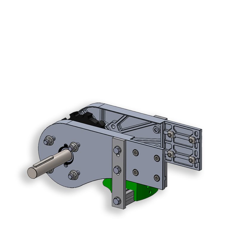 ATS12127 - 12 Zacken Abziehkopf (links) für Kette 114,3 / Komponenten für Rinne 127 mm / Aluflex / Produkte / Alutec | Profili in alluminio, sistemi di trasporto e automazione industriale - Alutec Group ATS12127 - 12 Zacken Abziehkopf (links) für Kette 114,3 / Komponenten für Rinne 127 mm / Aluflex / Produkte / Alutec | Profili in alluminio, sistemi di trasporto e automazione industriale - Alutec Group