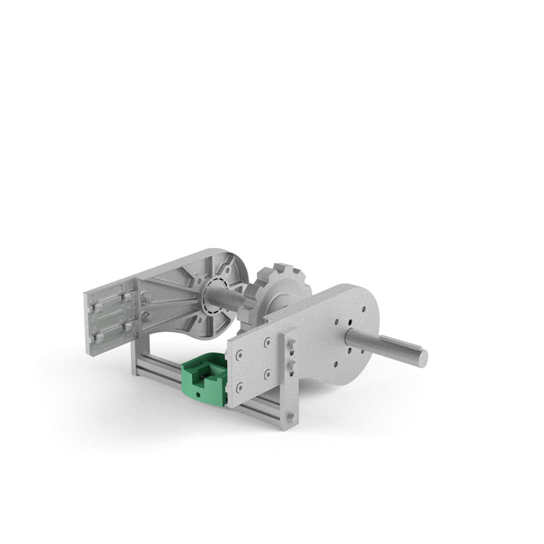 ATD12259 - 12 Zacken Abziehkopf (rechts) für Kette 254 mm / Komponenten für Rinne 259 mm / Aluflex / Produkte / Alutec | Profili in alluminio, sistemi di trasporto e automazione industriale - Alutec Group ATD12259 - 12 Zacken Abziehkopf (rechts) für Kette 254 mm / Komponenten für Rinne 259 mm / Aluflex / Produkte / Alutec | Profili in alluminio, sistemi di trasporto e automazione industriale - Alutec Group