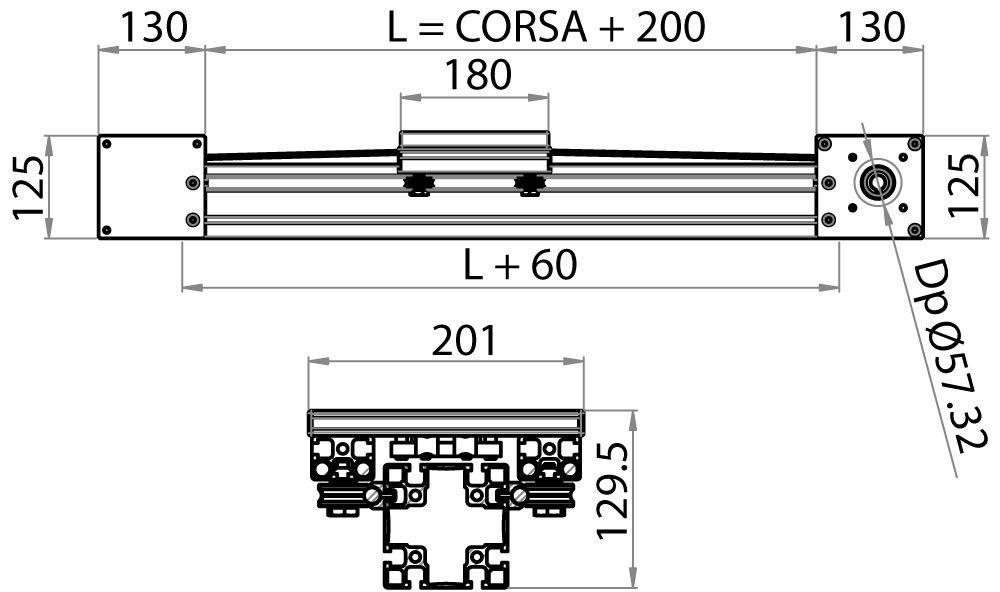 810050 - Motorisierte Lineareinheit 50AT Band / Motorisierbare Lineareinheiten / Lineare Laufsysteme / Produkte / Alutec | Profili in alluminio, sistemi di trasporto e automazione industriale - Alutec 810050 - Motorisierte Lineareinheit 50AT Band / Motorisierbare Lineareinheiten / Lineare Laufsysteme / Produkte / Alutec | Profili in alluminio, sistemi di trasporto e automazione industriale - Alutec