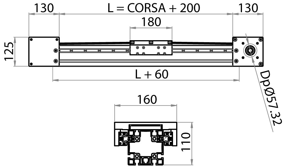 810050P - Motorisierte Lineareinheit mit Schlitten 50AT Band / Motorisierbare Lineareinheiten / Lineare Laufsysteme / Produkte / Alutec | Profili in alluminio, sistemi di trasporto e automazione industriale - Alutec 810050P - Motorisierte Lineareinheit mit Schlitten 50AT Band / Motorisierbare Lineareinheiten / Lineare Laufsysteme / Produkte / Alutec | Profili in alluminio, sistemi di trasporto e automazione industriale - Alutec