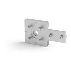 904502 - On axis motor mounting flange for MVF30F-MINIMOTOR fastening / Motorized conveyor with rollers Ø50 / Conveyor belts / Products / Alutec | Profili in alluminio, sistemi di trasporto e automazione industriale - Alutec Group 904502 - On axis motor mounting flange for MVF30F-MINIMOTOR fastening / Motorized conveyor with rollers Ø50 / Conveyor belts / Products / Alutec | Profili in alluminio, sistemi di trasporto e automazione industriale - Alutec Group