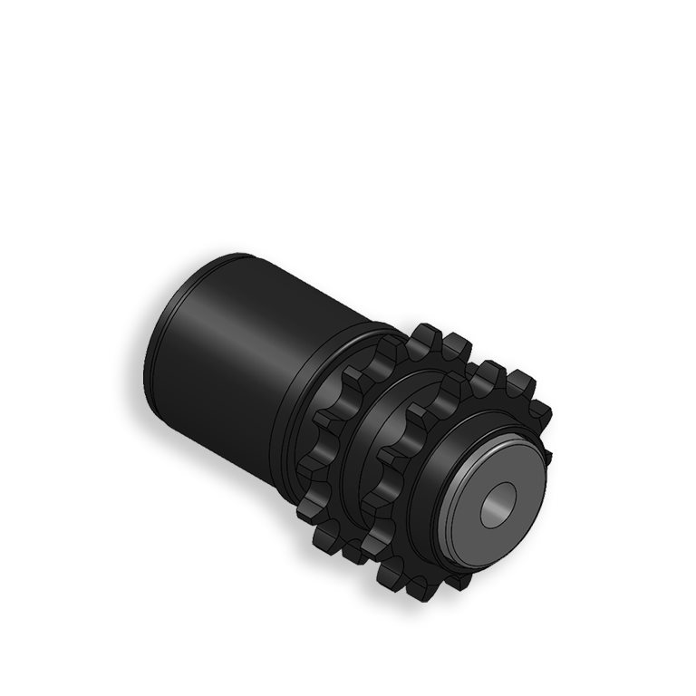 700257 - Tappo volvente con doppia corona z14 1/2" x 5/16" / Componentistica per rulliere / Trasporto ad accumulo / Prodotti / Alutec | Profili in alluminio, sistemi di trasporto e automazione industriale - Alutec Group 700257 - Tappo volvente con doppia corona z14 1/2" x 5/16" / Componentistica per rulliere / Trasporto ad accumulo / Prodotti / Alutec | Profili in alluminio, sistemi di trasporto e automazione industriale - Alutec Group