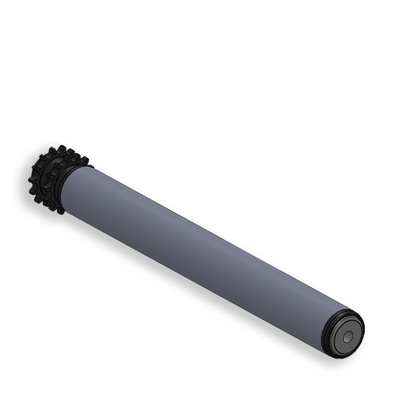 905203-L - Rullo di traino doppia corona con tappi 700254-700252 / Componentistica per rulliere / Trasporto ad accumulo / Prodotti / Alutec | Profili in alluminio, sistemi di trasporto e automazione industriale - Alutec Group 905203-L - Rullo di traino doppia corona con tappi 700254-700252 / Componentistica per rulliere / Trasporto ad accumulo / Prodotti / Alutec | Profili in alluminio, sistemi di trasporto e automazione industriale - Alutec Group