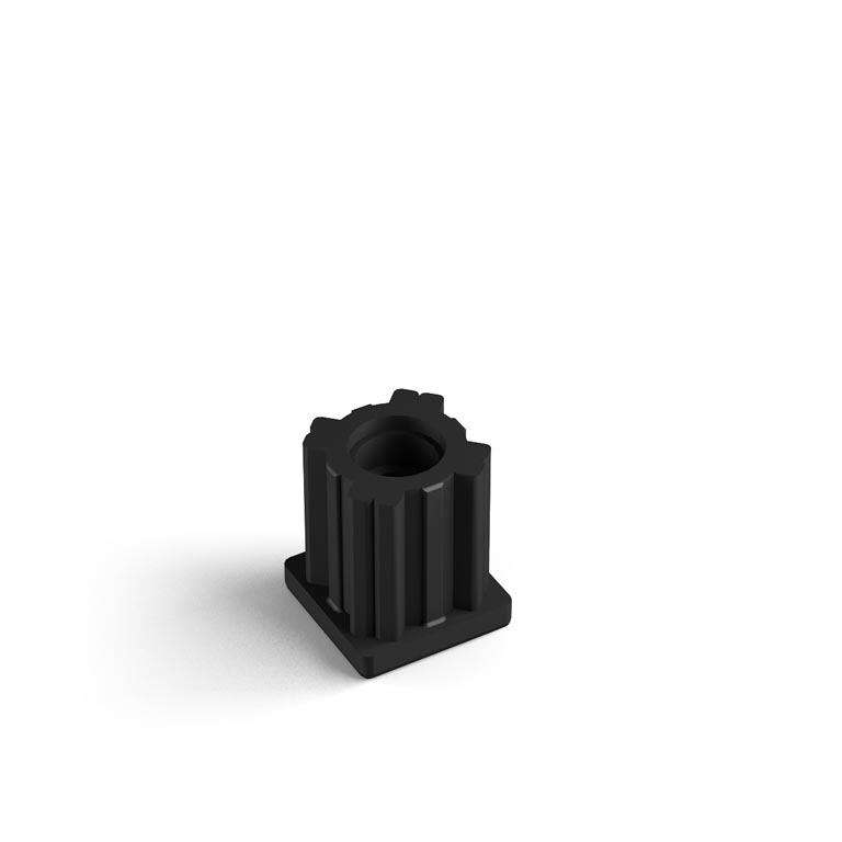 S22510 - Gewindekappe M10 25x25 mm / Edelstahlkomponenten / Edelstahlkonstruktionen / Produkte / Alutec | Profili in alluminio, sistemi di trasporto e automazione industriale - Alutec Group S22510 - Gewindekappe M10 25x25 mm / Edelstahlkomponenten / Edelstahlkonstruktionen / Produkte / Alutec | Profili in alluminio, sistemi di trasporto e automazione industriale - Alutec Group