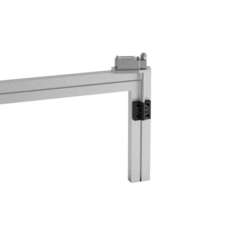 S65819SX - Safety switches for hinges (right and left) / Safety switches / Stainless steel structures / Products / Alutec | Profili in alluminio, sistemi di trasporto e automazione industriale - Alutec Group S65819SX - Safety switches for hinges (right and left) / Safety switches / Stainless steel structures / Products / Alutec | Profili in alluminio, sistemi di trasporto e automazione industriale - Alutec Group