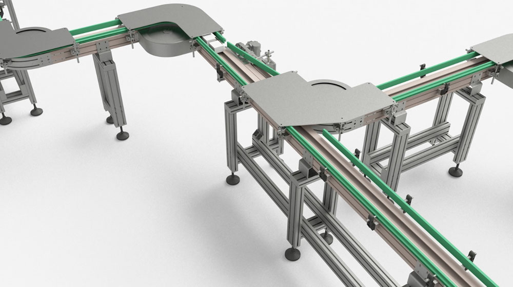 Table-top conveyor belt
