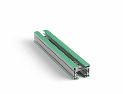 table-top conveyor belt component A2U92127: Frame for 114.3 mm chain (forward and return).