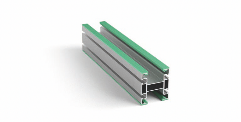 Table-top conveyor belt component A2U92086: Frame for chain 82.5 mm (forward and return)