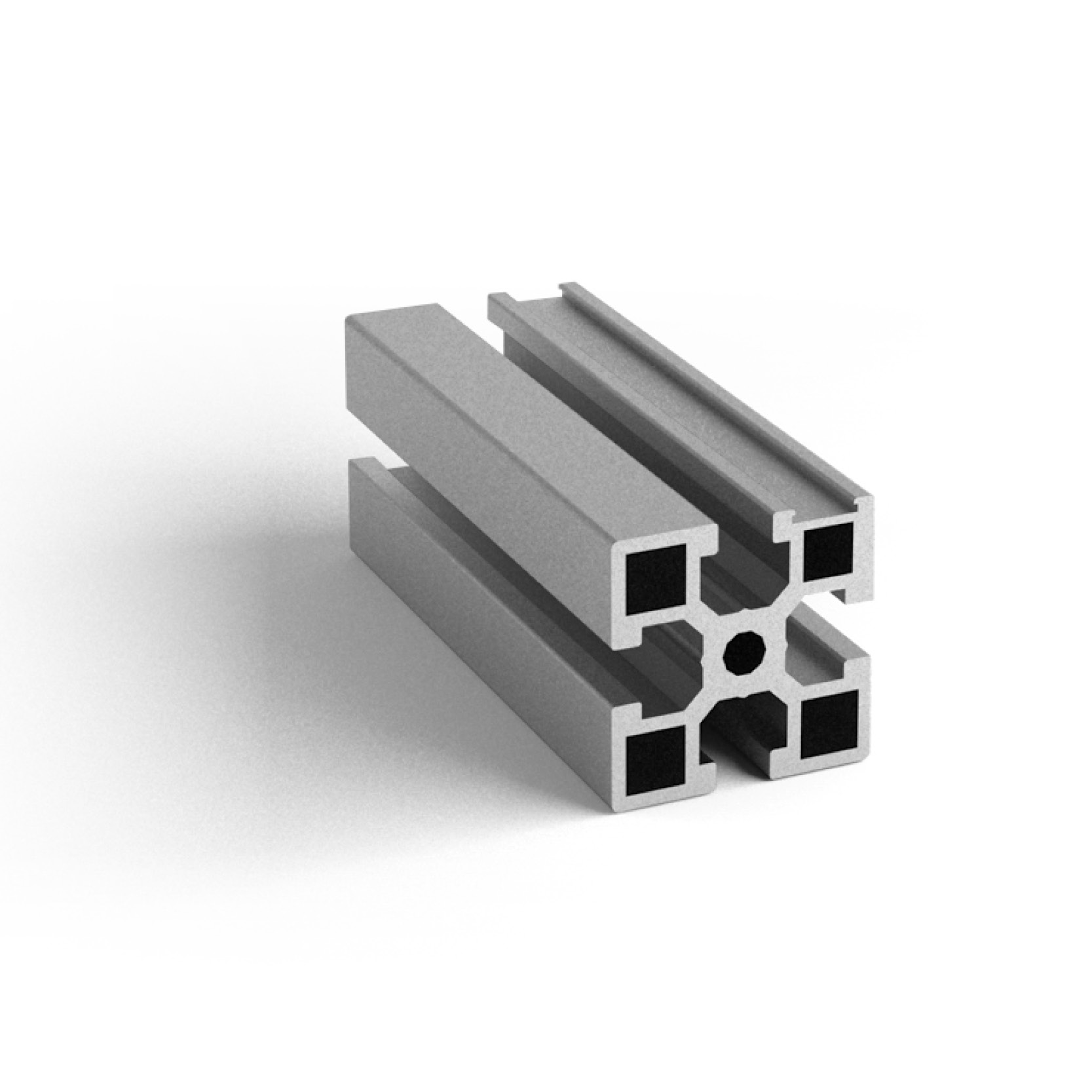104042 - Profile with opening 40x40 / Groove 8 series 40 / Groove / Aluminium profiles / Products / Alutec | Profili in alluminio, sistemi di trasporto e automazione industriale - Alutec Group 104042 - Profile with opening 40x40 / Groove 8 series 40 / Groove / Aluminium profiles / Products / Alutec | Profili in alluminio, sistemi di trasporto e automazione industriale - Alutec Group