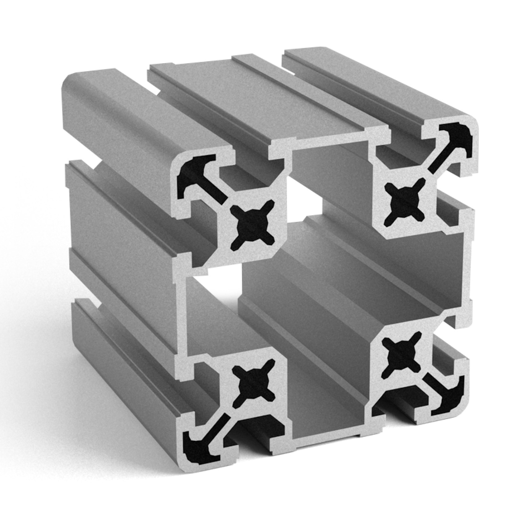 171001 - Profilo 100x100 / Cava 10 Serie 50 / Cava / Profili in Alluminio / Prodotti / Alutec | Profili in alluminio, sistemi di trasporto e automazione industriale - Alutec Group 171001 - Profilo 100x100 / Cava 10 Serie 50 / Cava / Profili in Alluminio / Prodotti / Alutec | Profili in alluminio, sistemi di trasporto e automazione industriale - Alutec Group