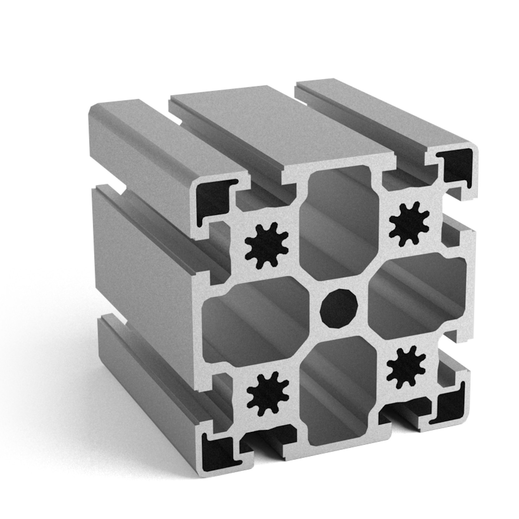 171001P - Heavy profile 100x100 / Groove 10 series 50 / Groove / Aluminium profiles / Products / Alutec | Profili in alluminio, sistemi di trasporto e automazione industriale - Alutec Group 171001P - Heavy profile 100x100 / Groove 10 series 50 / Groove / Aluminium profiles / Products / Alutec | Profili in alluminio, sistemi di trasporto e automazione industriale - Alutec Group