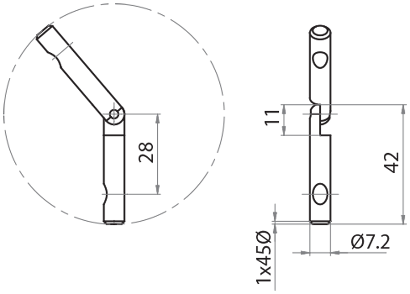 321300 - Giunto di testa angolare 360° / Connessioni: angolari, piastrine, giunti / Accessori di fissaggio / Prodotti / Alutec | Profili in alluminio, sistemi di trasporto e automazione industriale - Alutec Group 321300 - Giunto di testa angolare 360° / Connessioni: angolari, piastrine, giunti / Accessori di fissaggio / Prodotti / Alutec | Profili in alluminio, sistemi di trasporto e automazione industriale - Alutec Group