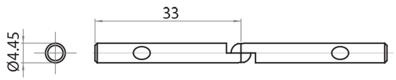 321301 - Gelenkstoss für 5 mm Hohl-Profile / Verbindungen: Winkel, Plättchen, Verbindungsstücke / Befestigungszubehör / Produkte / Alutec | Profili in alluminio, sistemi di trasporto e automazione industriale - Alutec Group 321301 - Gelenkstoss für 5 mm Hohl-Profile / Verbindungen: Winkel, Plättchen, Verbindungsstücke / Befestigungszubehör / Produkte / Alutec | Profili in alluminio, sistemi di trasporto e automazione industriale - Alutec Group