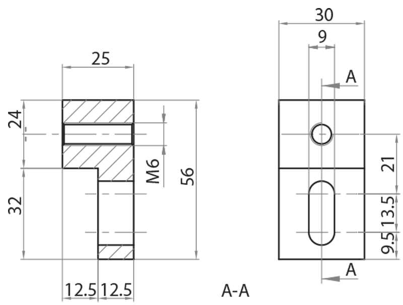 624506 - Blocchetto di fissaggio rapido a vite / Accessori di complemento / Accessori per strutture e protezioni / Prodotti / Alutec | Profili in alluminio, sistemi di trasporto e automazione industriale - Alutec Group 624506 - Blocchetto di fissaggio rapido a vite / Accessori di complemento / Accessori per strutture e protezioni / Prodotti / Alutec | Profili in alluminio, sistemi di trasporto e automazione industriale - Alutec Group