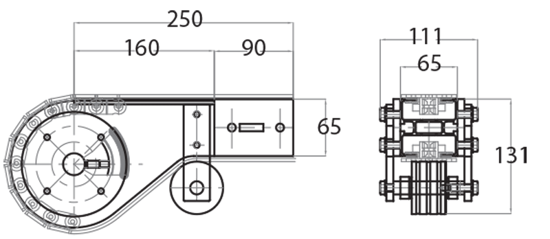 ARU16065 - Testata di rinvio 16 denti per catena 63 mm / Componenti per canale 65 mm / Aluflex / Prodotti / Alutec | Profili in alluminio, sistemi di trasporto e automazione industriale - Alutec Group ARU16065 - Testata di rinvio 16 denti per catena 63 mm / Componenti per canale 65 mm / Aluflex / Prodotti / Alutec | Profili in alluminio, sistemi di trasporto e automazione industriale - Alutec Group