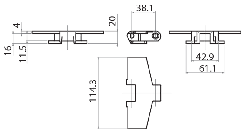 A4650114 - Catena Aluflex per canale 127 mm / Componenti per canale 127 mm / Aluflex / Prodotti / Alutec | Profili in alluminio, sistemi di trasporto e automazione industriale - Alutec Group A4650114 - Catena Aluflex per canale 127 mm / Componenti per canale 127 mm / Aluflex / Prodotti / Alutec | Profili in alluminio, sistemi di trasporto e automazione industriale - Alutec Group