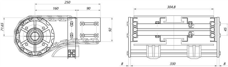 ARU12314 - 12 Zacken Leerlaufkopf für Kette 304,8 mm / Komponenten für Rinne 314 mm / Aluflex / Produkte / Alutec | Profili in alluminio, sistemi di trasporto e automazione industriale - Alutec Group ARU12314 - 12 Zacken Leerlaufkopf für Kette 304,8 mm / Komponenten für Rinne 314 mm / Aluflex / Produkte / Alutec | Profili in alluminio, sistemi di trasporto e automazione industriale - Alutec Group
