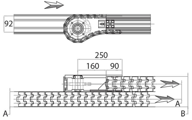 ARA12086S - Idle side head (left) / Completion accessories / Aluflex / Products / Alutec | Profili in alluminio, sistemi di trasporto e automazione industriale - Alutec Group ARA12086S - Idle side head (left) / Completion accessories / Aluflex / Products / Alutec | Profili in alluminio, sistemi di trasporto e automazione industriale - Alutec Group