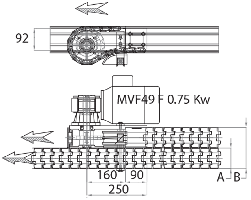 ATA12314D - Pulling side head (right) / Completion accessories / Aluflex / Products / Alutec | Profili in alluminio, sistemi di trasporto e automazione industriale - Alutec Group ATA12314D - Pulling side head (right) / Completion accessories / Aluflex / Products / Alutec | Profili in alluminio, sistemi di trasporto e automazione industriale - Alutec Group