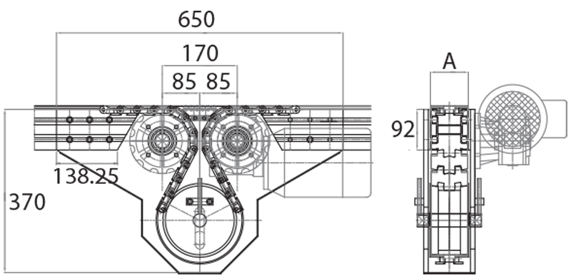 ATC12086 - Motorizzazione intermedia (andata) / Accessori di complemento / Aluflex / Prodotti / Alutec | Profili in alluminio, sistemi di trasporto e automazione industriale - Alutec Group ATC12086 - Motorizzazione intermedia (andata) / Accessori di complemento / Aluflex / Prodotti / Alutec | Profili in alluminio, sistemi di trasporto e automazione industriale - Alutec Group