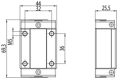 C4262044S - Pattino serie 20 / Guide, pattini e rotelle / Sistemi lineari di scorrimento / Prodotti / Alutec | Profili in alluminio, sistemi di trasporto e automazione industriale - Alutec Group C4262044S - Pattino serie 20 / Guide, pattini e rotelle / Sistemi lineari di scorrimento / Prodotti / Alutec | Profili in alluminio, sistemi di trasporto e automazione industriale - Alutec Group