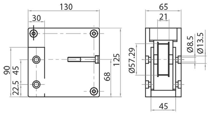 804517 - Testata di rinvio per 810016 e 810016P / Unità lineari motorizzabili / Sistemi lineari di scorrimento / Prodotti / Alutec | Profili in alluminio, sistemi di trasporto e automazione industriale - Alutec Group 804517 - Testata di rinvio per 810016 e 810016P / Unità lineari motorizzabili / Sistemi lineari di scorrimento / Prodotti / Alutec | Profili in alluminio, sistemi di trasporto e automazione industriale - Alutec Group