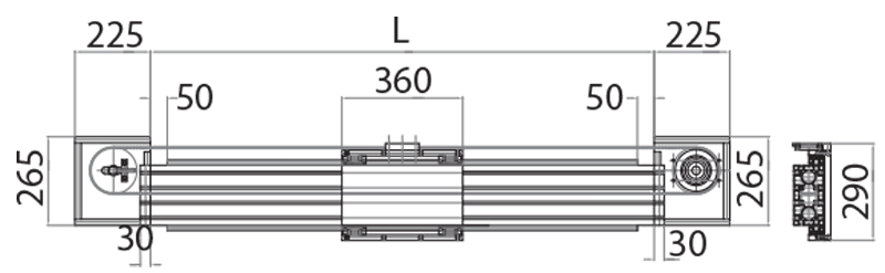 819094P - Lineareinheit für Profil 90x180 mit Wagen / Motorisierbare Lineareinheiten / Lineare Laufsysteme / Produkte / Alutec | Profili in alluminio, sistemi di trasporto e automazione industriale - Alutec Group 819094P - Lineareinheit für Profil 90x180 mit Wagen / Motorisierbare Lineareinheiten / Lineare Laufsysteme / Produkte / Alutec | Profili in alluminio, sistemi di trasporto e automazione industriale - Alutec Group