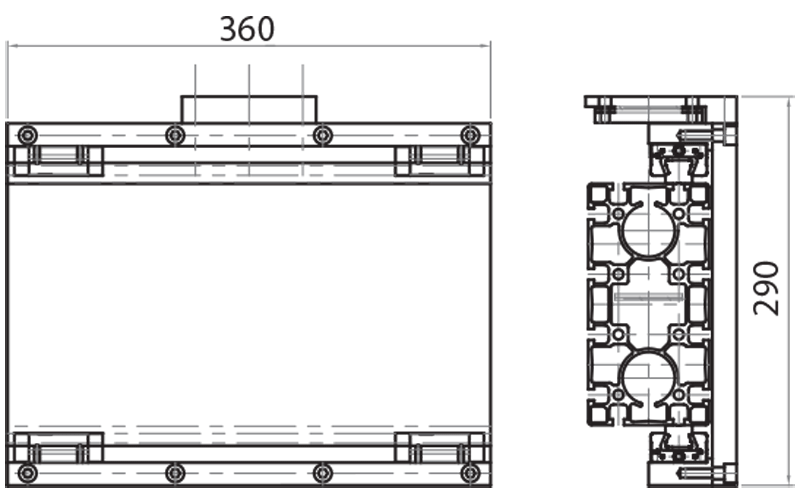819094PC - Carrello di scorrimento per 819094P / Unità lineari motorizzabili / Sistemi lineari di scorrimento / Prodotti / Alutec | Profili in alluminio, sistemi di trasporto e automazione industriale - Alutec Group 819094PC - Carrello di scorrimento per 819094P / Unità lineari motorizzabili / Sistemi lineari di scorrimento / Prodotti / Alutec | Profili in alluminio, sistemi di trasporto e automazione industriale - Alutec Group