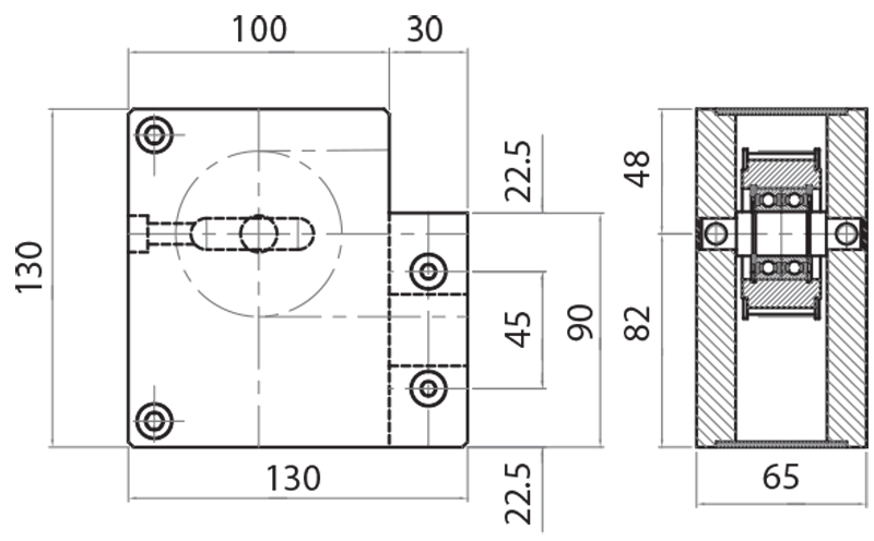 804592 - Reverse unit for 810002 / Motorized linear units z20 / Linear sliding systems / Products / Alutec | Profili in alluminio, sistemi di trasporto e automazione industriale - Alutec Group 804592 - Reverse unit for 810002 / Motorized linear units z20 / Linear sliding systems / Products / Alutec | Profili in alluminio, sistemi di trasporto e automazione industriale - Alutec Group