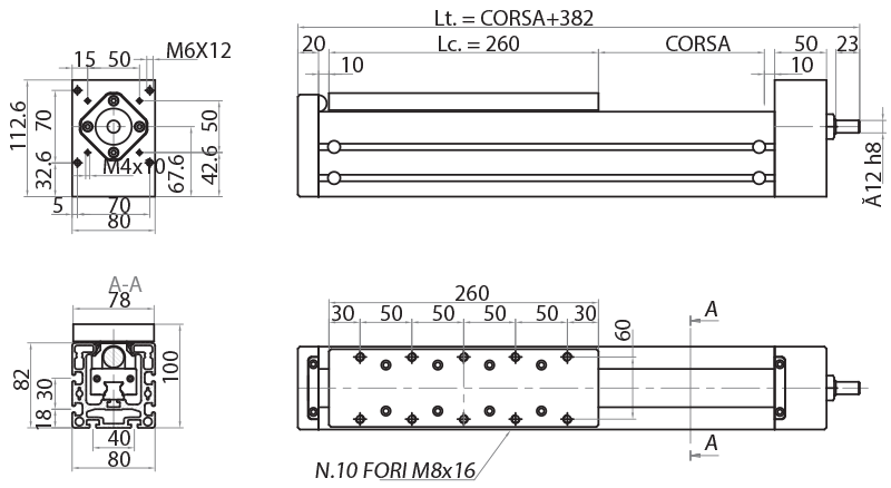 ML30HPV - Azionamenti con vite a ricircolo di sfere / Unità lineari protette a cinghia e a vite / Sistemi lineari di scorrimento / Prodotti / Alutec | Profili in alluminio, sistemi di trasporto e automazione industriale - Alutec Group ML30HPV - Azionamenti con vite a ricircolo di sfere / Unità lineari protette a cinghia e a vite / Sistemi lineari di scorrimento / Prodotti / Alutec | Profili in alluminio, sistemi di trasporto e automazione industriale - Alutec Group