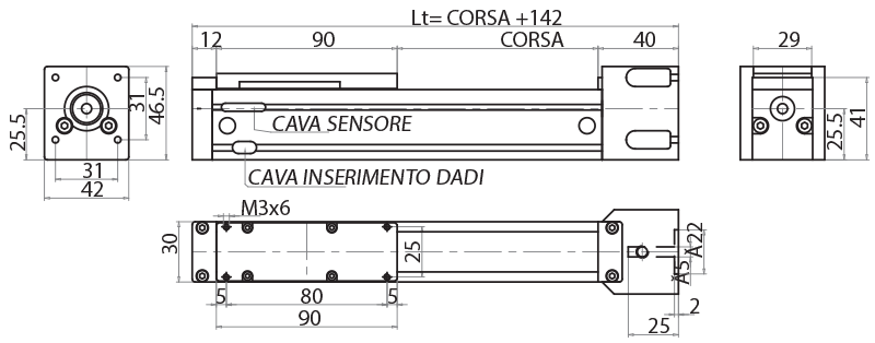 ML30HPV - Azionamenti con vite a ricircolo di sfere / Unità lineari protette a cinghia e a vite / Sistemi lineari di scorrimento / Prodotti / Alutec | Profili in alluminio, sistemi di trasporto e automazione industriale - Alutec Group ML30HPV - Azionamenti con vite a ricircolo di sfere / Unità lineari protette a cinghia e a vite / Sistemi lineari di scorrimento / Prodotti / Alutec | Profili in alluminio, sistemi di trasporto e automazione industriale - Alutec Group